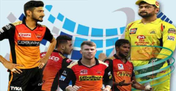 SRH CSK IPL David Warner Dhoni