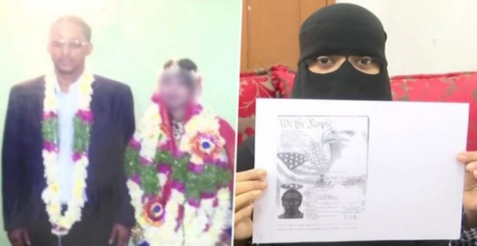 حیدرآبادی خاتون کو صومالیائی شوہر نے امریکہ سے فون پر تین طلاق دیدی