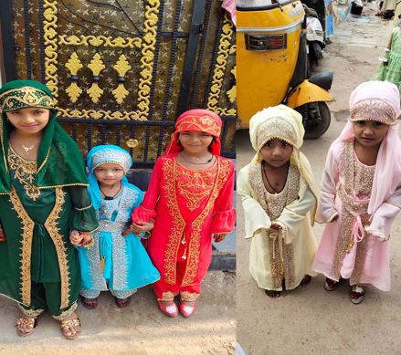 ننھی ننھی حلیمہ سلاطین نے حیدرآباد میں عید کی رونق کو دوبالا کردیا | Y ...